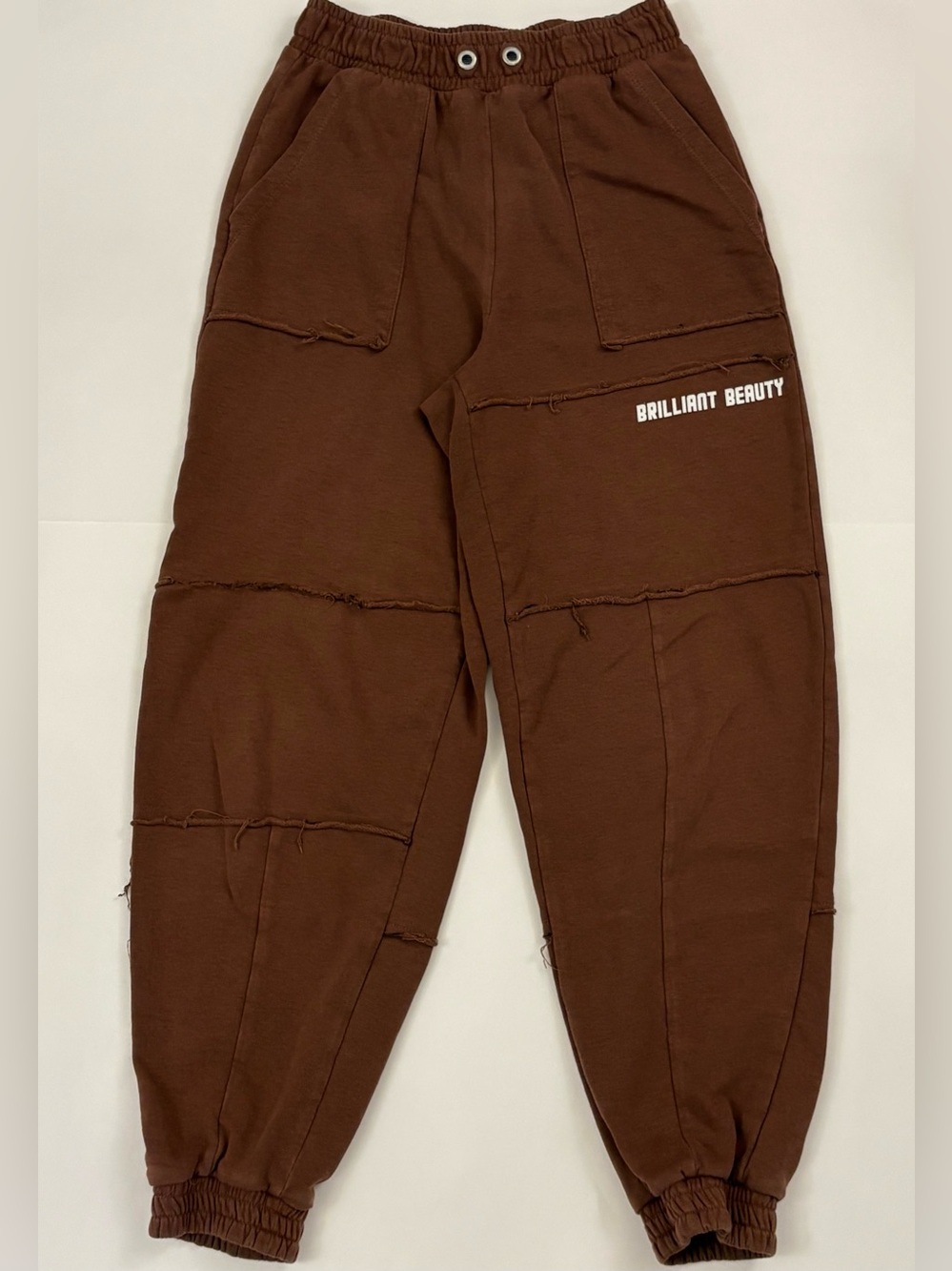 Brown Jogger Pants Goldi S(small)